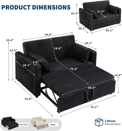 Convertible futon sofa bed - futon,